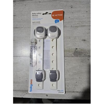 Babyono, Kindersicherung, Zabezpieczenia do mebli blokada uniwersalna 2 szt. 1643 Babyono, Kindersicherung, Zabezpieczenia do mebli blokada uniwersalna 2 szt. 1643
