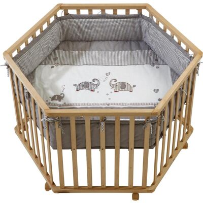Roba, Laufgitter, Jumbotwins (MDF, 105.60 x 121.40 x 72.40 cm) Roba, Laufgitter, Jumbotwins (MDF, 105.60 x 121.40 x 72.40 cm)