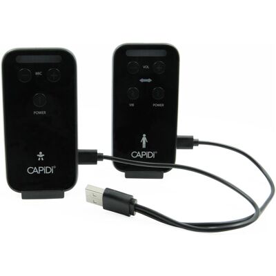 Capidi, Babyphone, 2.0 -itkuhälytin, musta (Babyphone Audio, 800 m) Capidi, Babyphone, 2.0 -itkuhälytin, musta (Babyphone Audio, 800 m)
