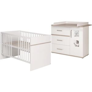 Roba, Komplett-Babyzimmer, Moritz (Babybett, Wickelkommode) Roba, Komplett-Babyzimmer, Moritz (Babybett, Wickelkommode)