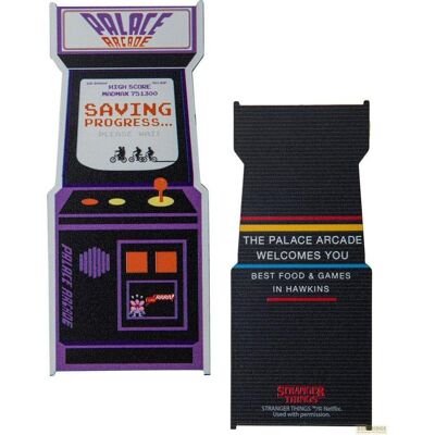 Cinereplicas, Schreibtisch Accessoire, Stranger Things Lesezeichen Arcade Metal Cinereplicas, Schreibtisch Accessoire, Stranger Things Lesezeichen Arcade Metal