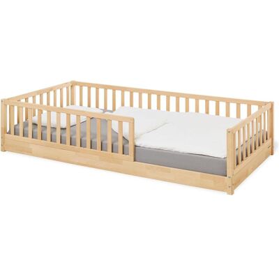 Pinolino Evi Unbehandeltes Buchen Kinderbett - Bodenbett Pinolino Evi Unbehandeltes Buchen Kinderbett - Bodenbett