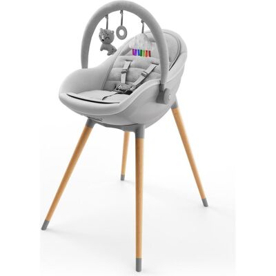 KinderKraft, Hochstuhl, high chair 2in1 FINI UP grey (Hochstuhl) KinderKraft, Hochstuhl, high chair 2in1 FINI UP grey (Hochstuhl)