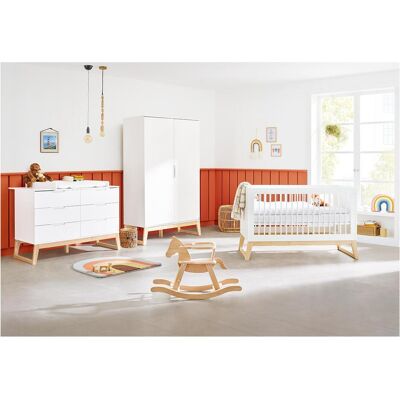 Pinolino, Komplett-Babyzimmer, Kinderzimmer-Set 'Bridge' extrabreit, 3-tlg. (Kinderkleiderschrank) Pinolino, Komplett-Babyzimmer, Kinderzimmer-Set 'Bridge' extrabreit, 3-tlg. (Kinderkleiderschrank)