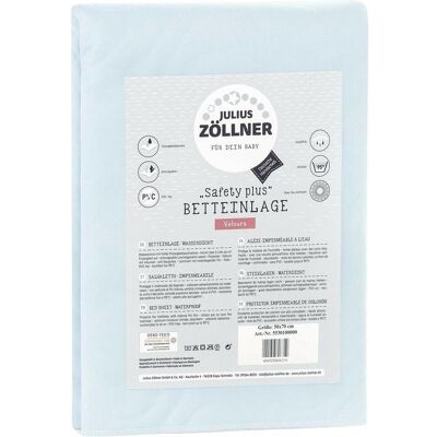 Julius Zöllner, Fixleintuch Babybett, Fix-Leintuch Safety Plus wasserdicht 50 x 70 cm (70 x 50 cm) Julius Zöllner, Fixleintuch Babybett, Fix-Leintuch Safety Plus wasserdicht 50 x 70 cm (70 x 50 cm)