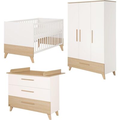 Roba, Komplett-Babyzimmer, Kinderzimmerset Theo (Kinderkleiderschrank, Wickelkommode) Roba, Komplett-Babyzimmer, Kinderzimmerset Theo (Kinderkleiderschrank, Wickelkommode)