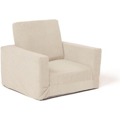 Kid's Base Sessel - Klappbar - Off-white - 42x44x38 cm Kid's Base Sessel - Klappbar - Off-white - 42x44x38 cm