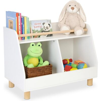 Relaxdays, Kinderregal, Kinderregal klein für Spielzeug (72 x 38 x 52 cm) Relaxdays, Kinderregal, Kinderregal klein für Spielzeug (72 x 38 x 52 cm)