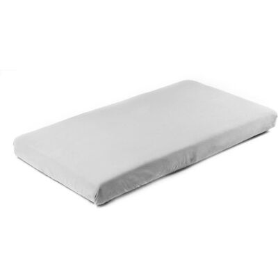 Caretero, Fixleintuch Babybett, TRANS. JERSEY Grau 120x60 (120 x 60 cm) Caretero, Fixleintuch Babybett, TRANS. JERSEY Grau 120x60 (120 x 60 cm)