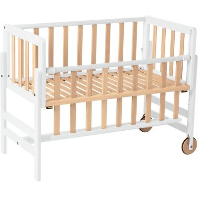 Geuther, Beistellbett, Co -Sleeper, Versuutbed, Crib - mit Rädern - 45 x 90 cm - Babybett bis 9 kg - Festes Buchenh (45 x 90 cm) Geuther, Beistellbett, Co -Sleeper, Versuutbed, Crib - mit Rädern - 45 x 90 cm - Babybett bis 9 kg - Festes Buchenh (45 x 90 cm)