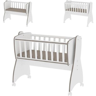 Lorelli, Stubenwagen + Babywiege, Babywiege First Dreams 4 Räder Lorelli, Stubenwagen + Babywiege, Babywiege First Dreams 4 Räder