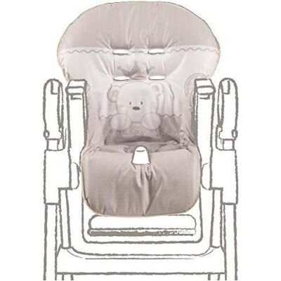 Italbaby Hochstuhl-Husse - Verstellbarer, universeller PVC-Schutz Italbaby Hochstuhl-Husse - Verstellbarer, universeller PVC-Schutz