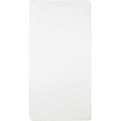 Meyco, Fixleintuch Babybett, Home jersey Spannbettlaken 120x200 warm weiss (200 x 120 cm) Meyco, Fixleintuch Babybett, Home jersey Spannbettlaken 120x200 warm weiss (200 x 120 cm)
