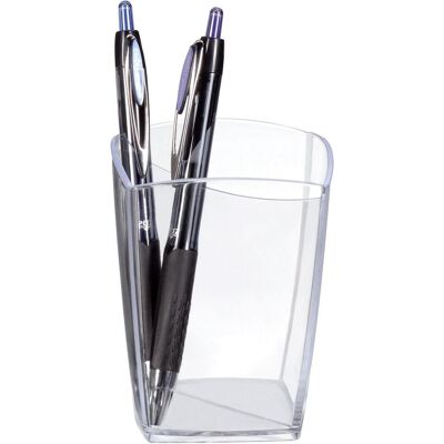 Cep, Schreibtisch Accessoire, Stiftek”cher CepPro, 2 F„cher, glasklar Cep, Schreibtisch Accessoire, Stiftek”cher CepPro, 2 F„cher, glasklar