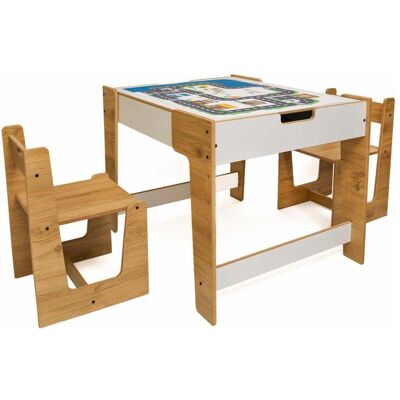 Homitis, Kinderstuhl + Kindertisch, Phoenix Kid's Table Set V2 (Kindersitzgruppe) Homitis, Kinderstuhl + Kindertisch, Phoenix Kid's Table Set V2 (Kindersitzgruppe)