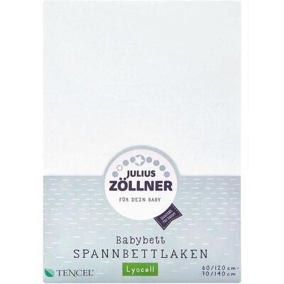 Julius Zöllner, Fixleintuch Babybett, Tencel Spannbettlaken für Kinderbetten von 60/120 - 70/140 cm Julius Zöllner, Fixleintuch Babybett, Tencel Spannbettlaken für Kinderbetten von 60/120 - 70/140 cm