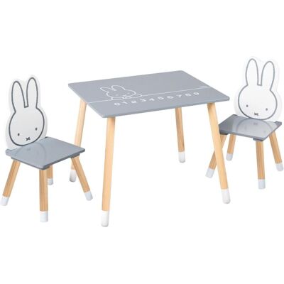 Roba, Kinderstuhl + Kindertisch, Miffy (Kindersitzgruppe) Roba, Kinderstuhl + Kindertisch, Miffy (Kindersitzgruppe)