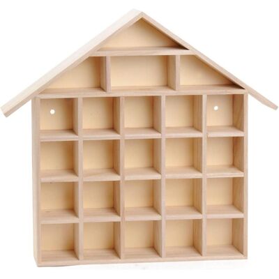 Playwood, Kinderregal, Setzkasten-Holzhaus Playwood, Kinderregal, Setzkasten-Holzhaus