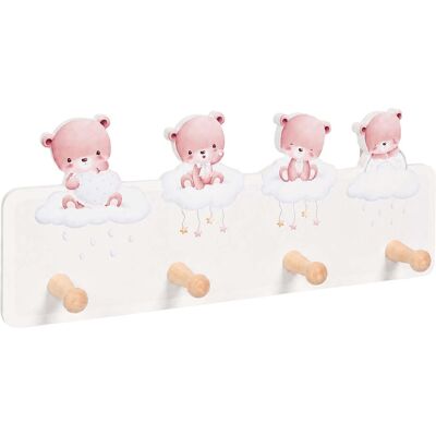 Relaxdays, Kindergarderobe, Kindergarderobe (38 x 5.50 x 15 cm) Relaxdays, Kindergarderobe, Kindergarderobe (38 x 5.50 x 15 cm)
