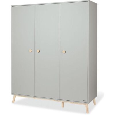Pinolino - Dusk - Grey - 3 Türen - Kleiderschrank Pinolino - Dusk - Grey - 3 Türen - Kleiderschrank