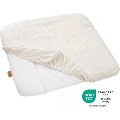 Roba Seashells Bio-Baumwolle Wickelauflage - Beige - Schlafenszeit Roba Seashells Bio-Baumwolle Wickelauflage - Beige - Schlafenszeit