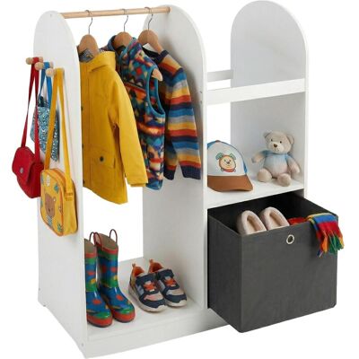 Relaxdays, Kindergarderobe, Kindergarderobe (97 x 35 x 108 cm) Relaxdays, Kindergarderobe, Kindergarderobe (97 x 35 x 108 cm)