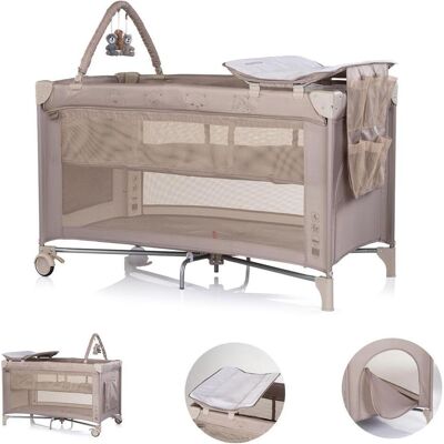 Chipolino, Reisebett, Reisebett Luna 2 Ebenen (60 x 120 cm) Chipolino, Reisebett, Reisebett Luna 2 Ebenen (60 x 120 cm)