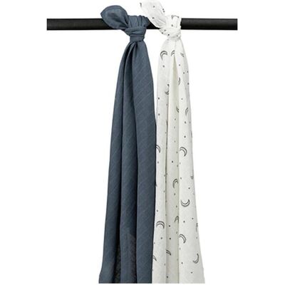 Meyco Baby Muselina Großes Pack 2 Stück 120x120 cm Meyco Baby Muselina Großes Pack 2 Stück 120x120 cm