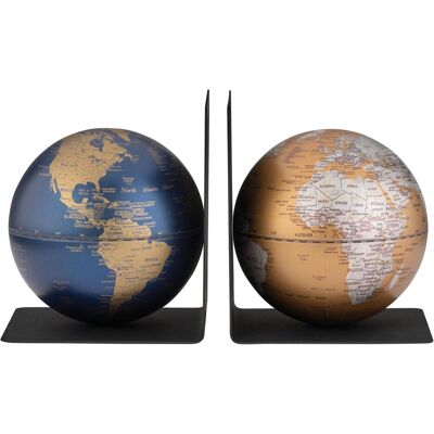 Troika, Buchstütze, Globen-Set BOOKGLOBE (26 x 13 x 15 cm) Troika, Buchstütze, Globen-Set BOOKGLOBE (26 x 13 x 15 cm)
