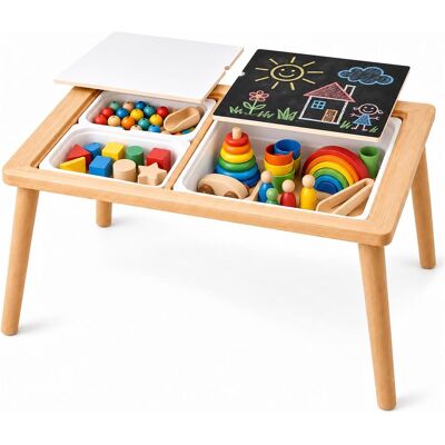 Relaxdays, Kinderstuhl + Kindertisch, Kindertisch (Tisch) Relaxdays, Kinderstuhl + Kindertisch, Kindertisch (Tisch)