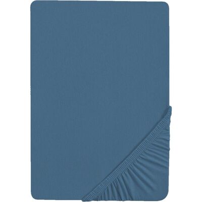 Seashells Bio-Baumwolljersey Bettlaken Indigo Blau - Bettlaken Seashells Bio-Baumwolljersey Bettlaken Indigo Blau - Bettlaken