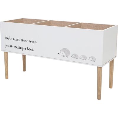 Bloomingville Mini, Kinderregal, - Salam Book Stand - White (30 x 90 x 50 cm) Bloomingville Mini, Kinderregal, - Salam Book Stand - White (30 x 90 x 50 cm)