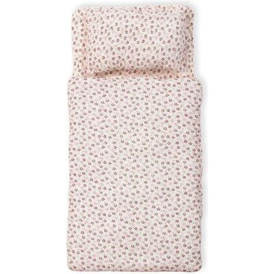 Pinolino Puppenbettzeug für Puppenwagen und Puppenbetten „Blümchen”, rosa, 3-tlg. Pinolino Puppenbettzeug für Puppenwagen und Puppenbetten „Blümchen”, rosa, 3-tlg.