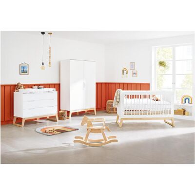 Pinolino, Komplett-Babyzimmer, Kinderzimmer-Set 'Bridge' breit, 3-tlg. (Kinderkleiderschrank) Pinolino, Komplett-Babyzimmer, Kinderzimmer-Set 'Bridge' breit, 3-tlg. (Kinderkleiderschrank)