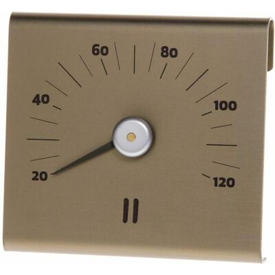 Rento, Sauna Zubehör, Sauna thermometer, aluminum, champagne Rento, Sauna Zubehör, Sauna thermometer, aluminum, champagne