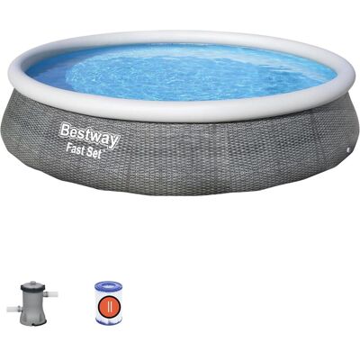 Bestway, Pool, Fast Set (396 x 84 cm) Bestway, Pool, Fast Set (396 x 84 cm)