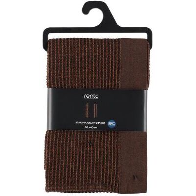 Rento, Sauna Zubehör, Sauna-Matte, 50 x 60 cm, Farbe: Braun Rento, Sauna Zubehör, Sauna-Matte, 50 x 60 cm, Farbe: Braun