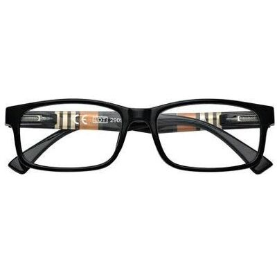 Zippo, Lesebrille, Lesebrille Schwarz deco +250 (+2.5) Zippo, Lesebrille, Lesebrille Schwarz deco +250 (+2.5)