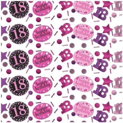 Amscan Konfetti Rosen 18 Jahre "Happy Birthday". (1 Stk.) Amscan Konfetti Rosen 18 Jahre "Happy Birthday". (1 Stk.)