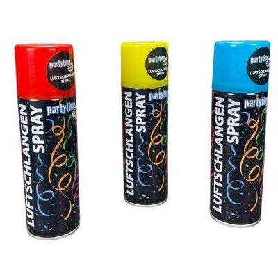 Magni Luftschlangen-Spray 60ml 3fach sortiert (1 Stk.) Magni Luftschlangen-Spray 60ml 3fach sortiert (1 Stk.)
