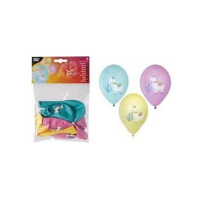 Papstar Luftballonsfarbig sortiert Lama Lama (6x) Papstar Luftballonsfarbig sortiert Lama Lama (6x)