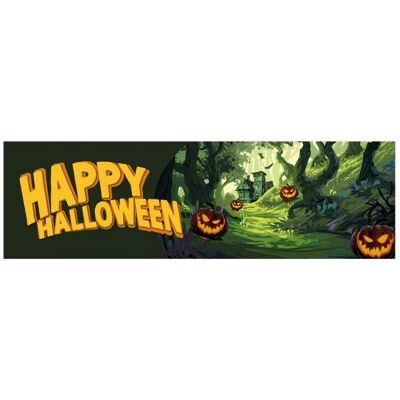 Europalms Halloween Banner, Geisterwald, 300x90cm Europalms Halloween Banner, Geisterwald, 300x90cm