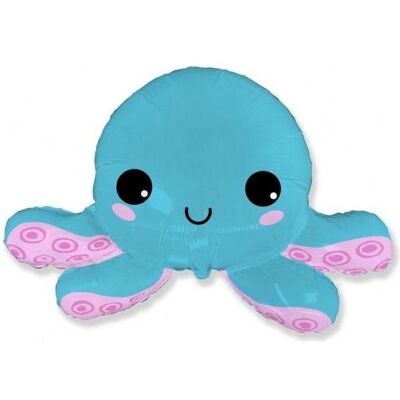 GoDan Folienballon Happy Octopus 61cm (1x) GoDan Folienballon Happy Octopus 61cm (1x)