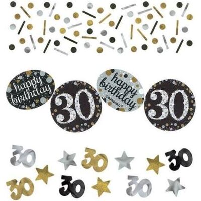 Amscan 30 Jahre "Fröhlicher Geburtstag" (1 Stk.) Amscan 30 Jahre "Fröhlicher Geburtstag" (1 Stk.)