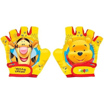 Seven, Herren, Handschuhe, Winnie the Pooh Fahrradhandschuhe - Hallo zusammen, Gelb, Mehrfarbig, (S) Seven, Herren, Handschuhe, Winnie the Pooh Fahrradhandschuhe - Hallo zusammen, Gelb, Mehrfarbig, (S)