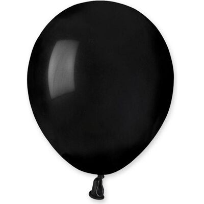 GoDan Pastellschwarze Luftballons 13cm 100St (100x) GoDan Pastellschwarze Luftballons 13cm 100St (100x)