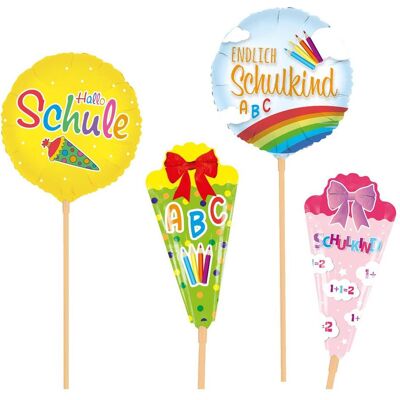 Magni Folienballon Einschulung Mini sortiert (1x) Magni Folienballon Einschulung Mini sortiert (1x)