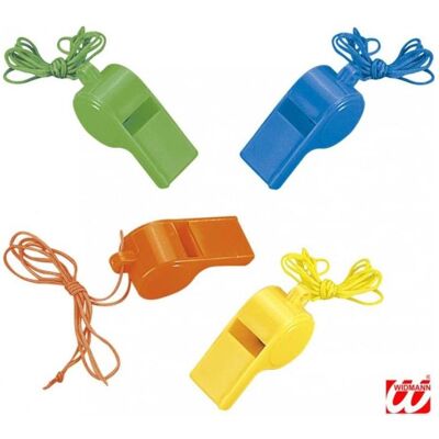 Magni Trillerpfeifen 4er Set 4 Farben sort. (4 Stk.) Magni Trillerpfeifen 4er Set 4 Farben sort. (4 Stk.)