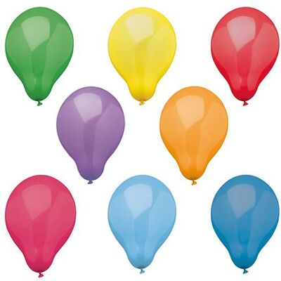 Papstar Luftballonsfarbig sortiert (16x) Papstar Luftballonsfarbig sortiert (16x)