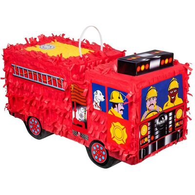 Boland Feuerwehrauto Schlag-Piñata (1 Stk.) Boland Feuerwehrauto Schlag-Piñata (1 Stk.)